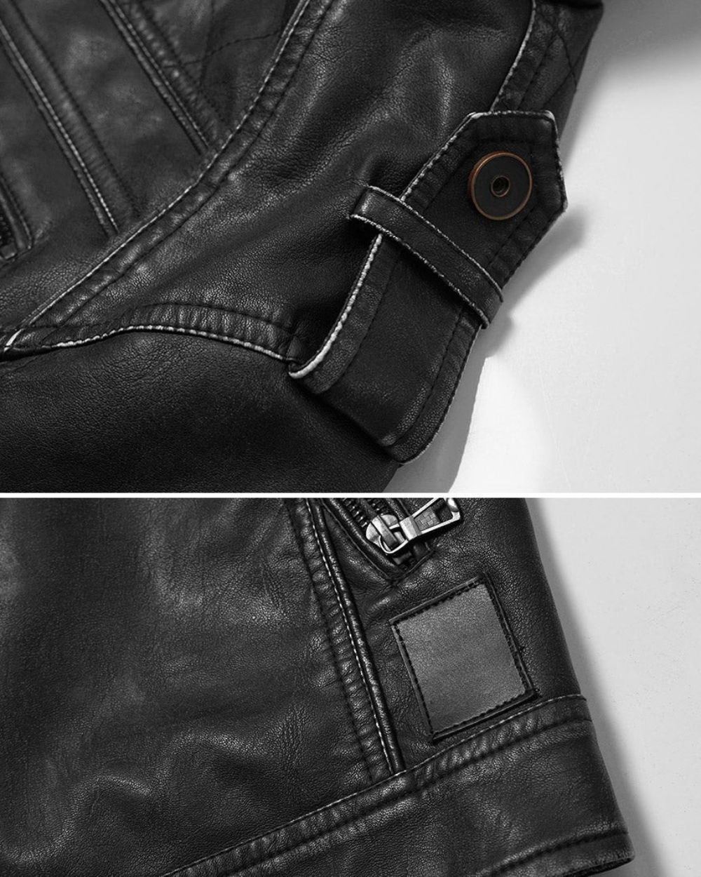 Veste en Cuir Engine