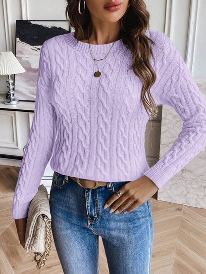 Emery | Pull en Tricot à Câbles Confortable