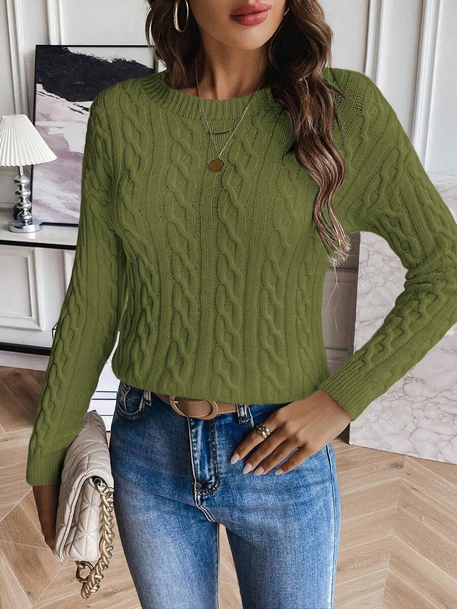 Emery | Pull en Tricot à Câbles Confortable