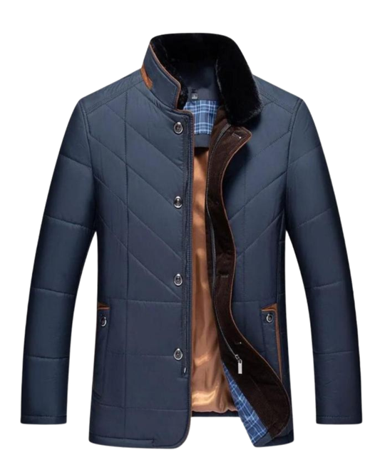 Veste d'Hiver Solomon à Col Montant