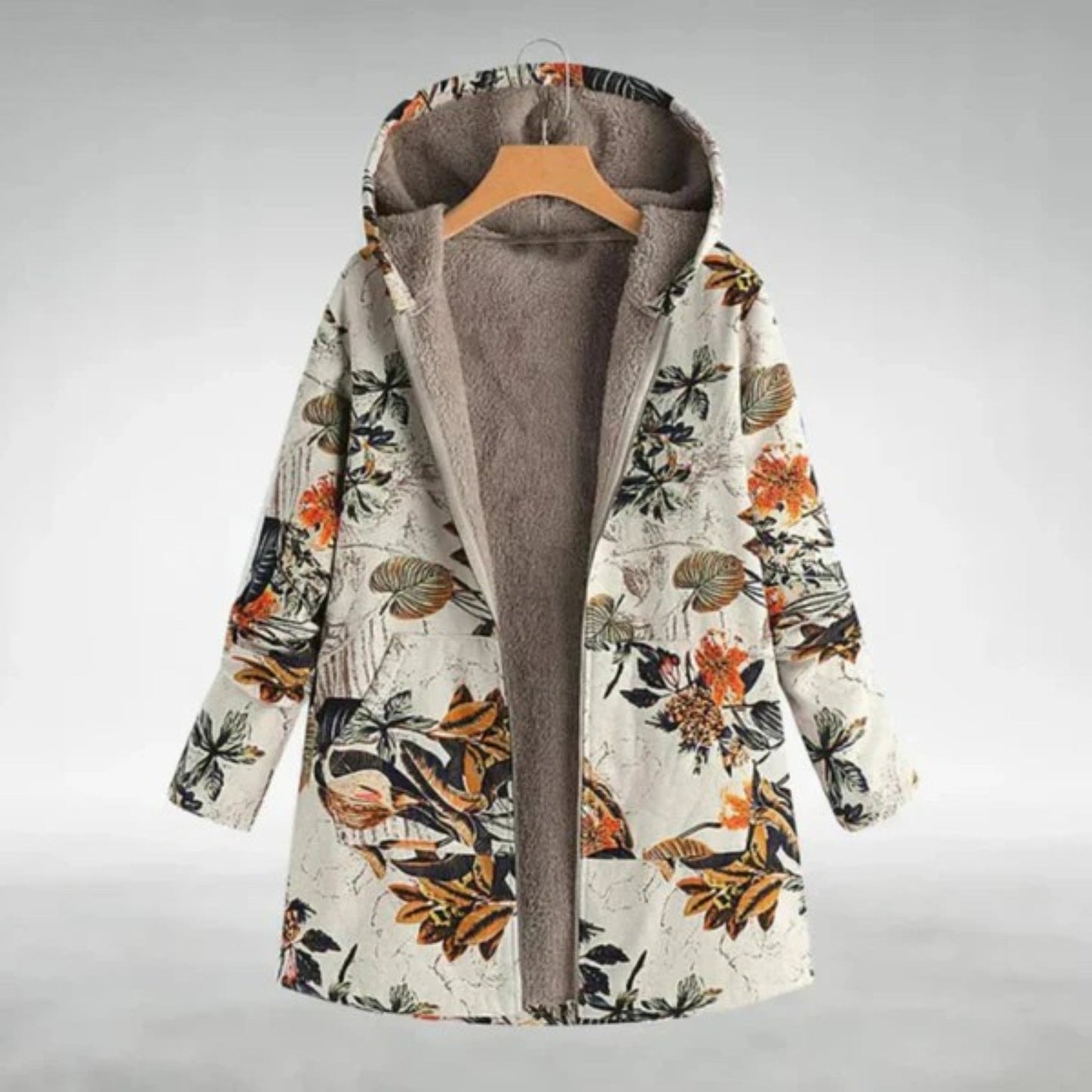 Lilou | Veste en Fleece Floral