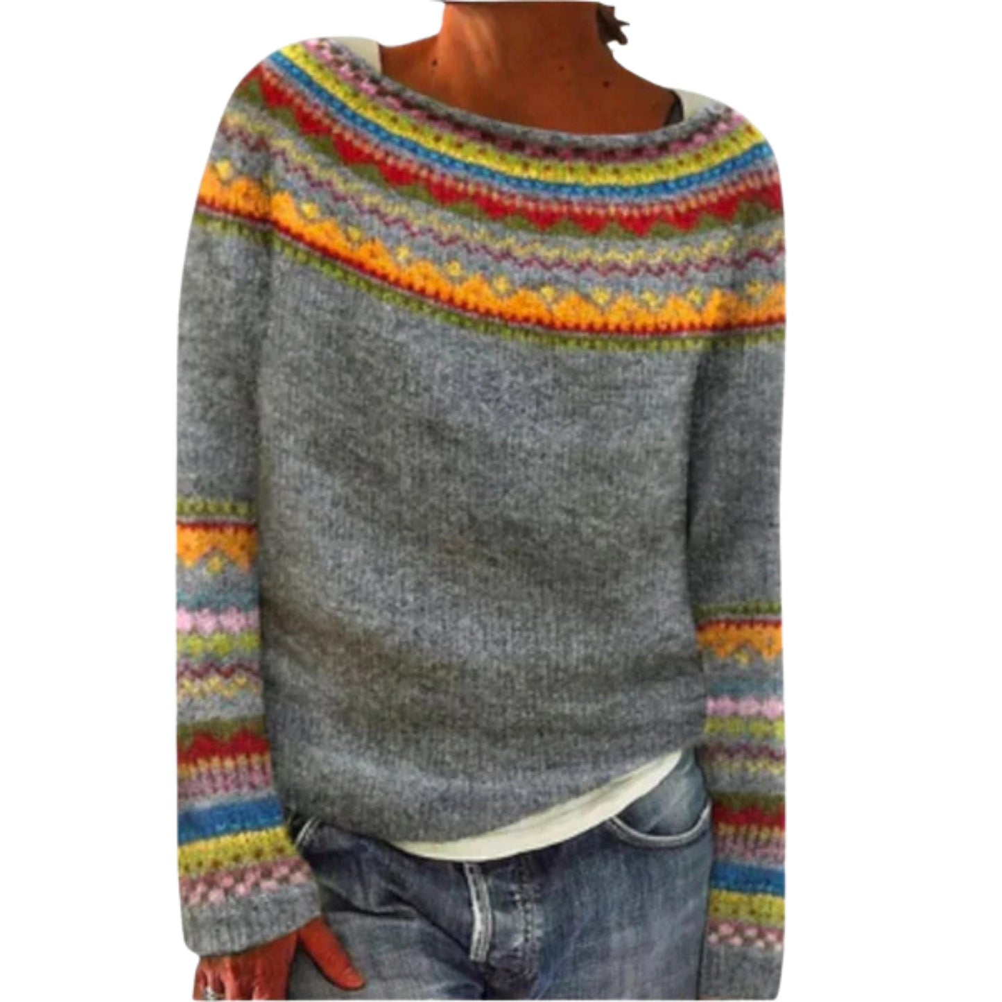 Pénélope | Pull Tricoté Vintage