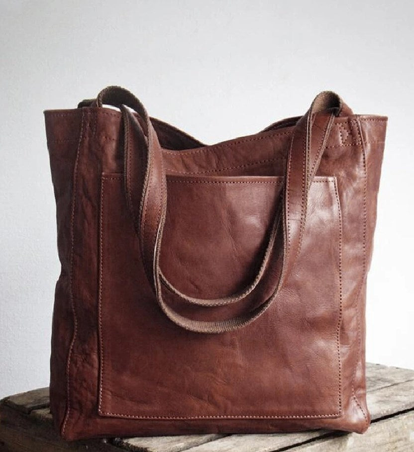 Elysia | Sac fourre-tout en cuir classique