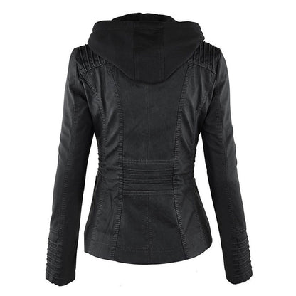 Gia | Veste en Cuir Biker