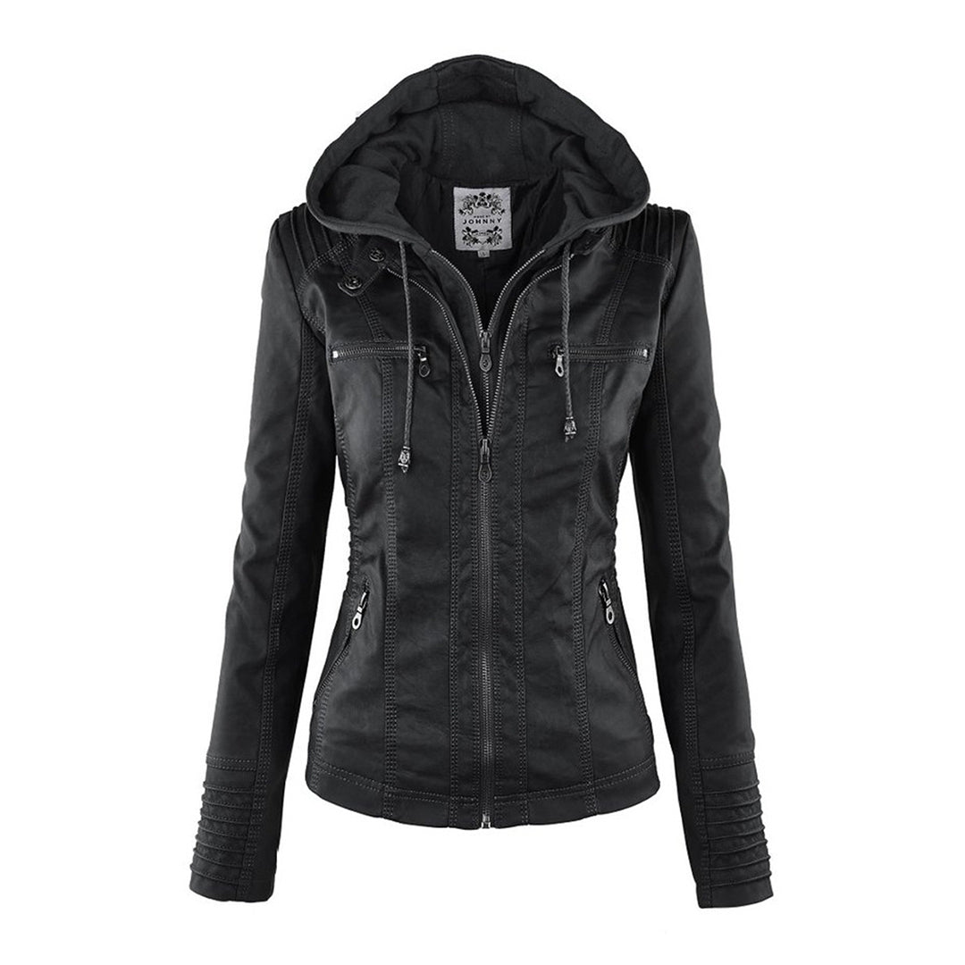 Gia | Veste en Cuir Biker