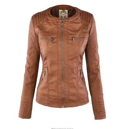 Gia | Veste en Cuir Biker