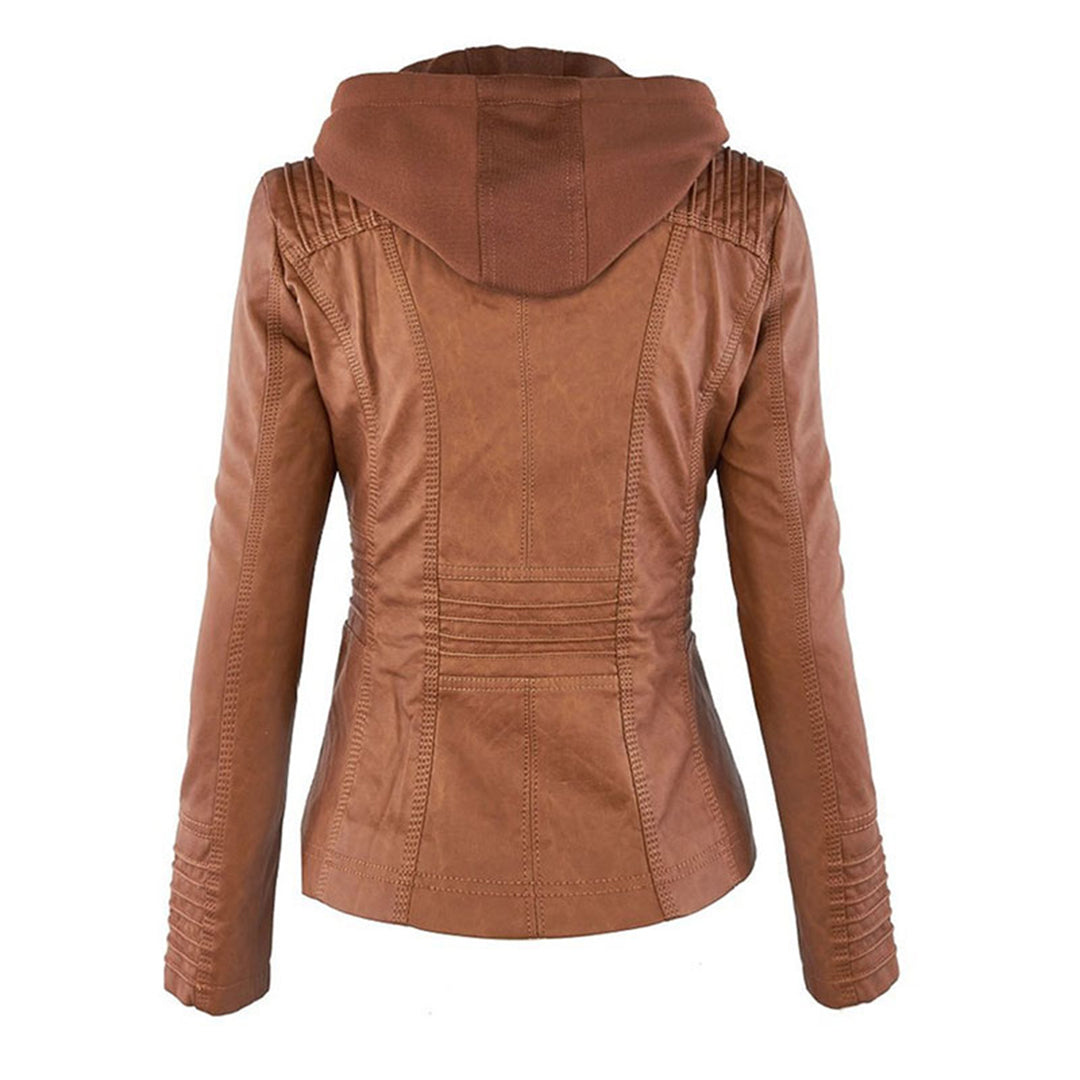 Gia | Veste en Cuir Biker