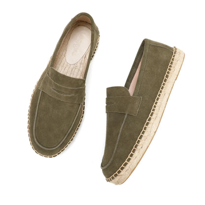 Espadrilles en Suède Élégantes