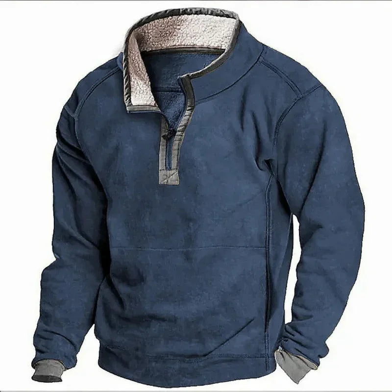 Sweat à zip en polaire