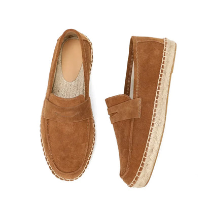 Espadrilles en Suède Élégantes