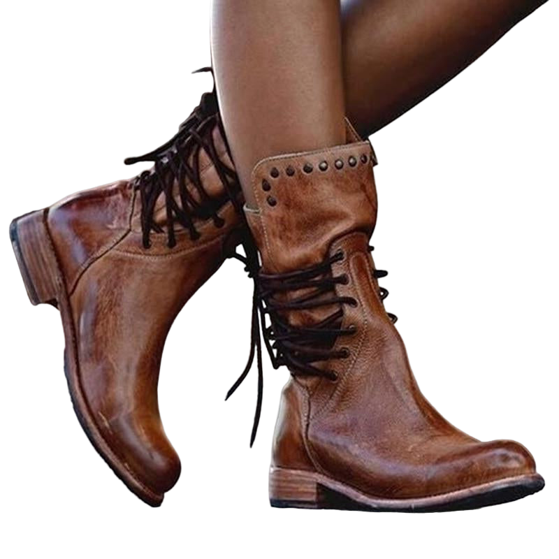 Caithlyn | Bottes Vintage à Lacets