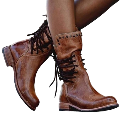 Caithlyn | Bottes Vintage à Lacets