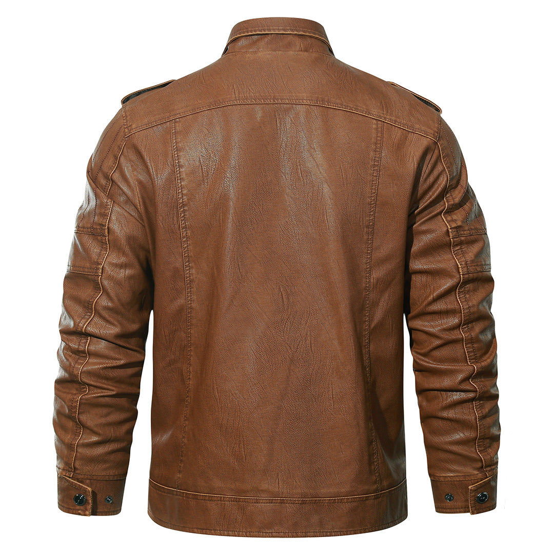 Veste de Motard en Fleece