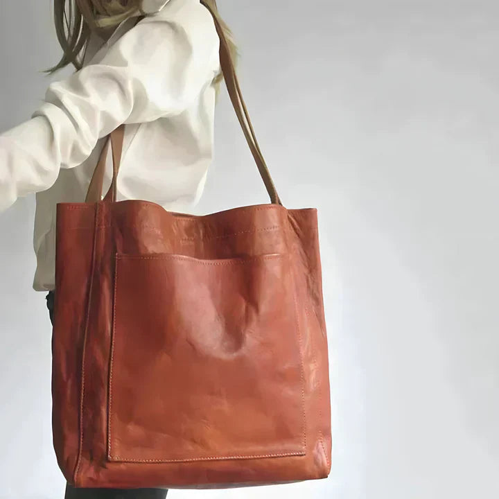 Elysia | Sac fourre-tout en cuir classique